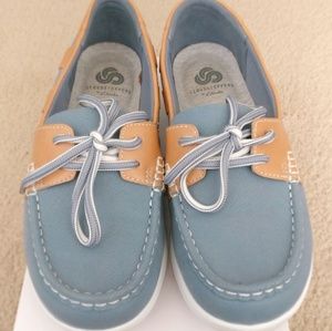 Cloudstepper by clarks boat shoe( jocolin vista)